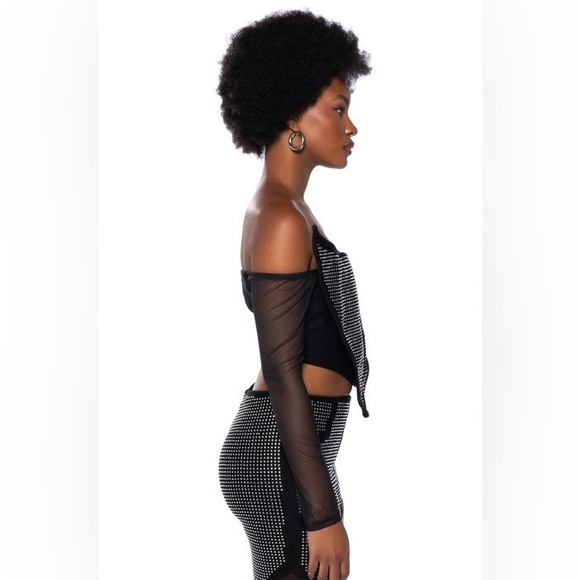 Galactic World Embellished Mesh Top & Panel Legging - Picture 13 of 13